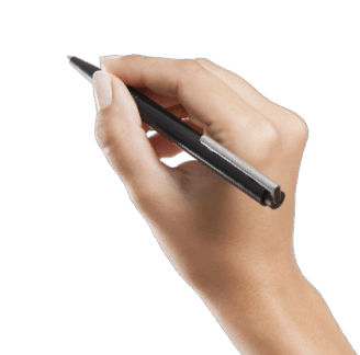 hand-with-pen